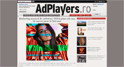 Desktop Screenshot of adplayers.ro